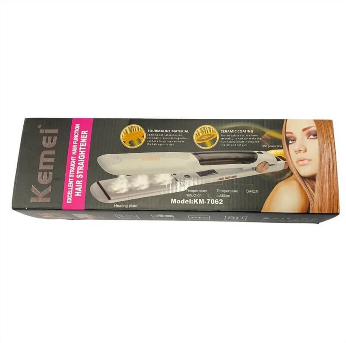 Kemei KM 7062 Hair Straightener