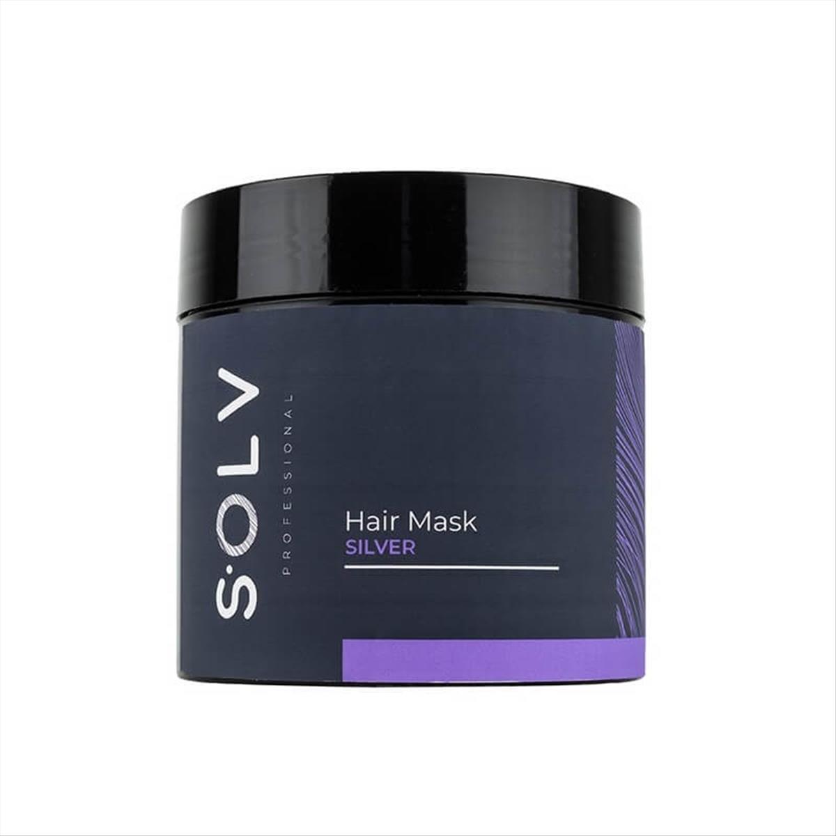 Solv Hair Mask Color Silver 500ml