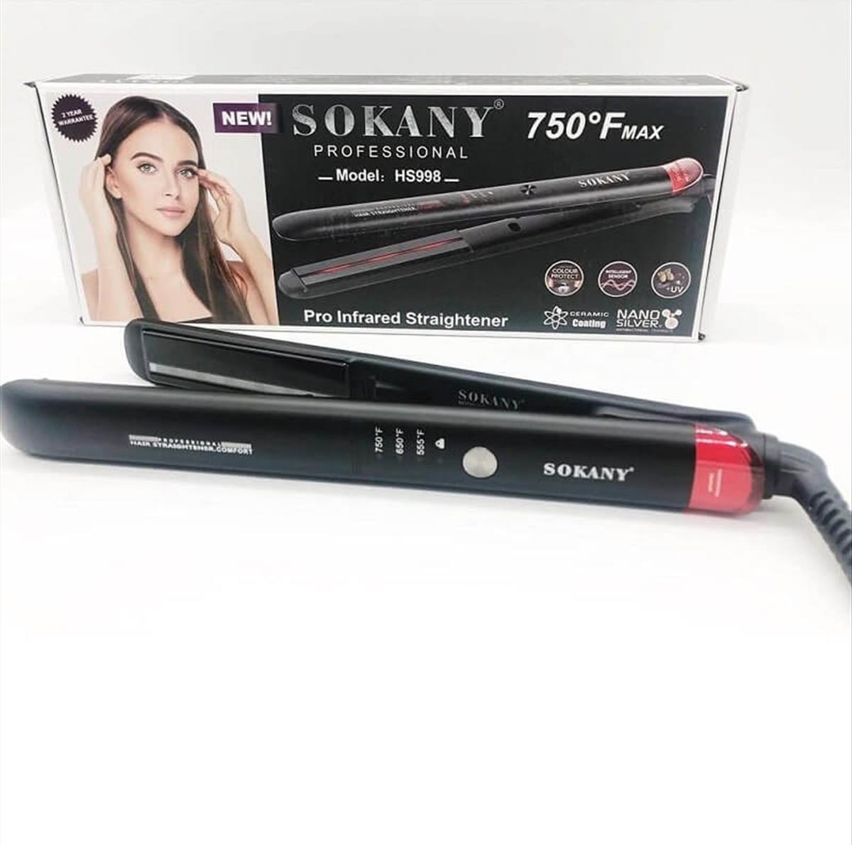 Sokany Pro Infrared Straightener HS998