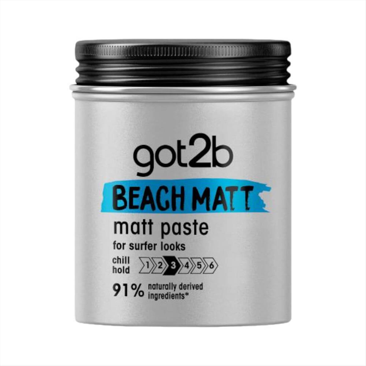 Schwarzkopf Got2b Beach Matt Surfer Look 100 ml