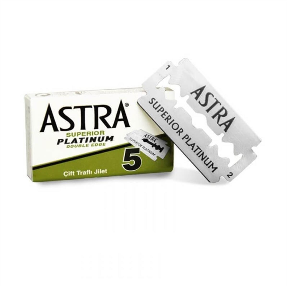 Λεπίδες Ξυραφιού Astra Superior Platinum Double Edge 5pcs