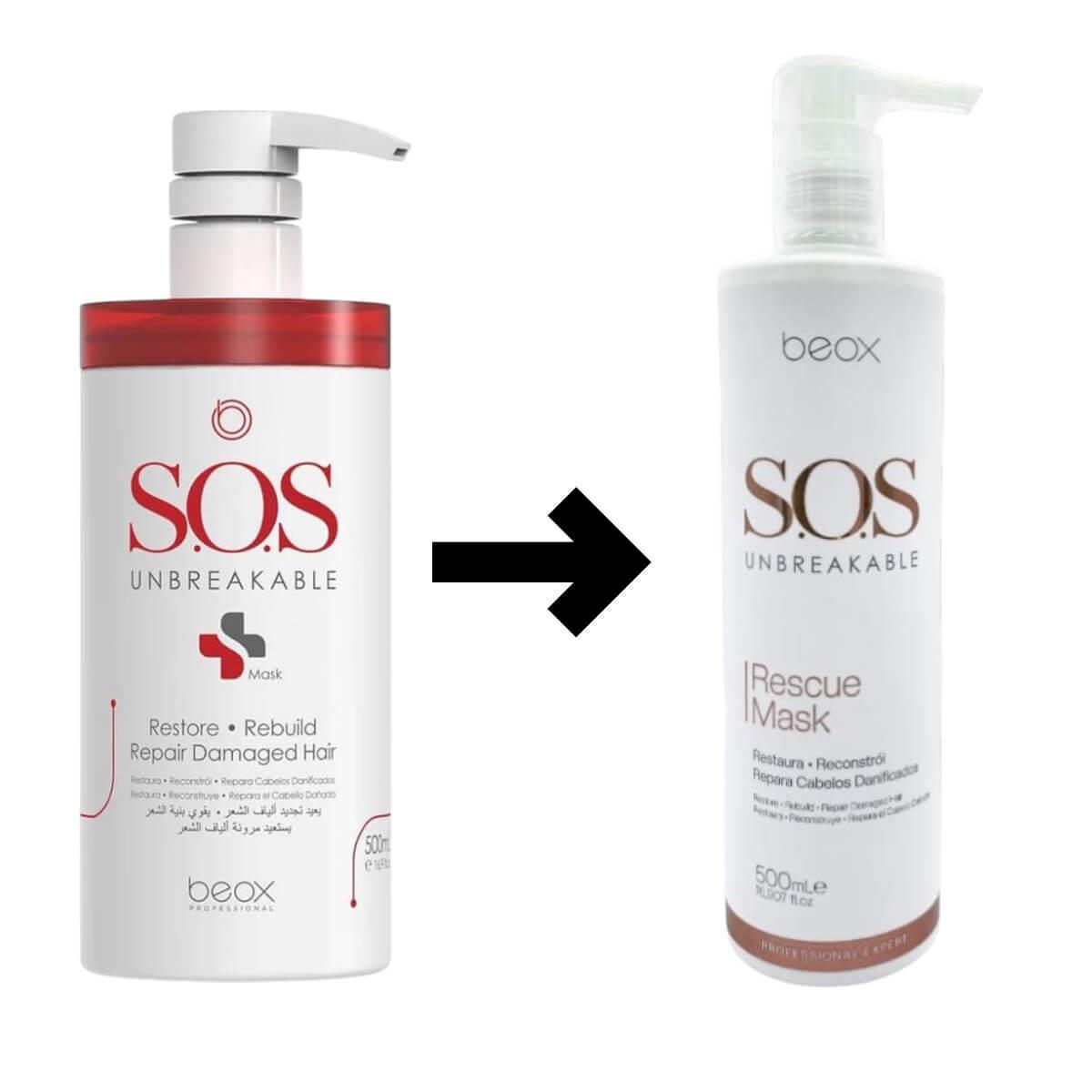 Beox S.O.S Unbreakable Restore Mask 500ml