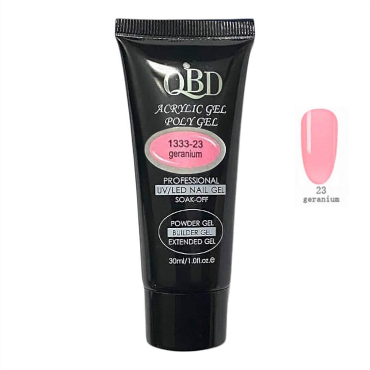 QBD Acrygel Uv/Led Geranium 30ml