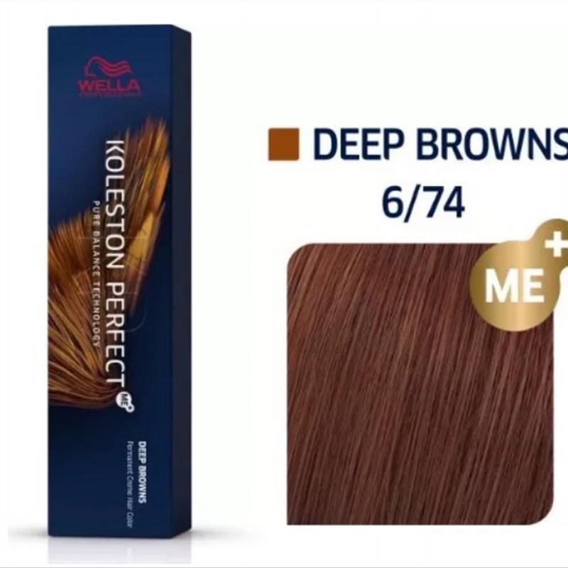 Hair dye koleston perfect 6/74 60ml Wella
