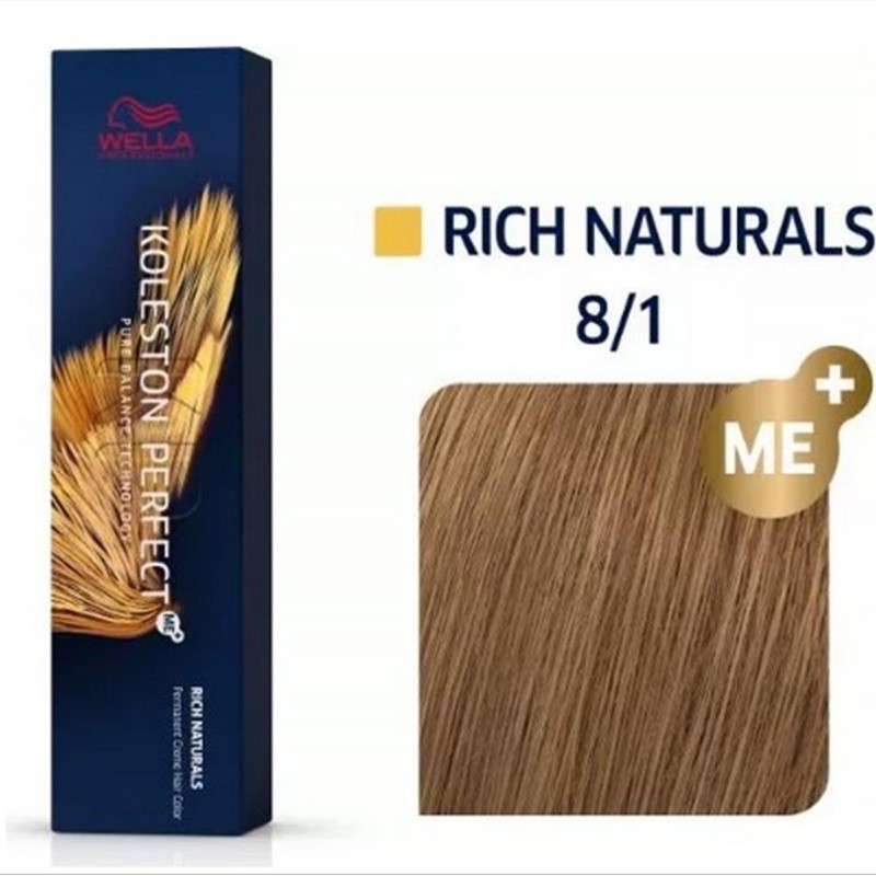 Βαφή Wella Koleston Perfect 8/1 Ξανθό Ανοιχτό Σαντρέ 60 ml