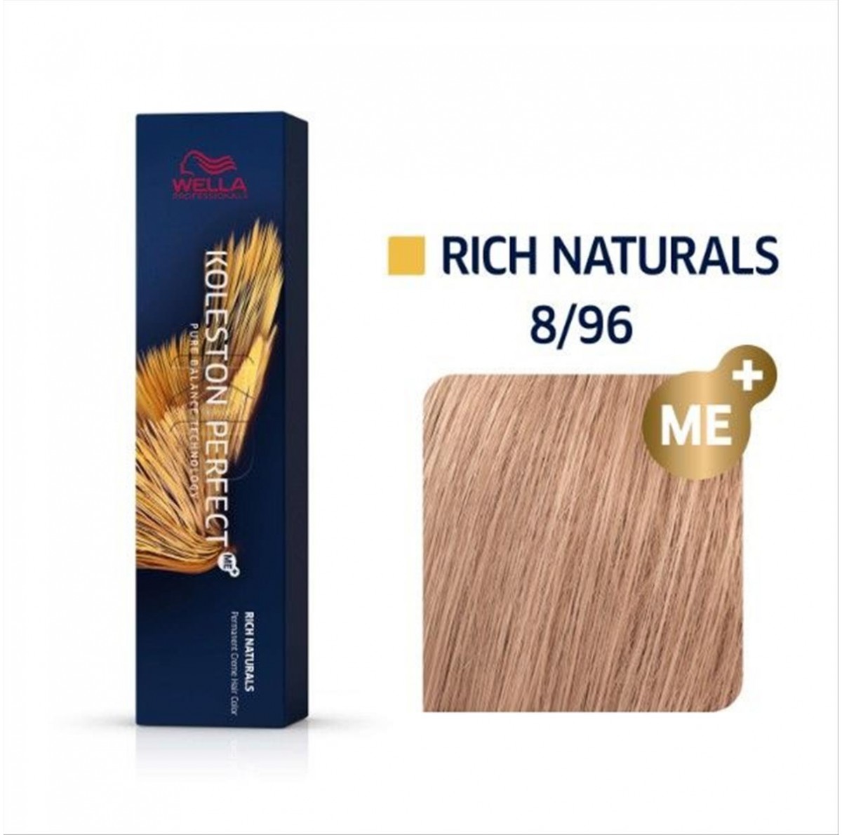 Βαφή Wella Koleston Perfect 8/96 Ξανθό Ανοιχτό Ιριζέ Βιολέ 60 ml