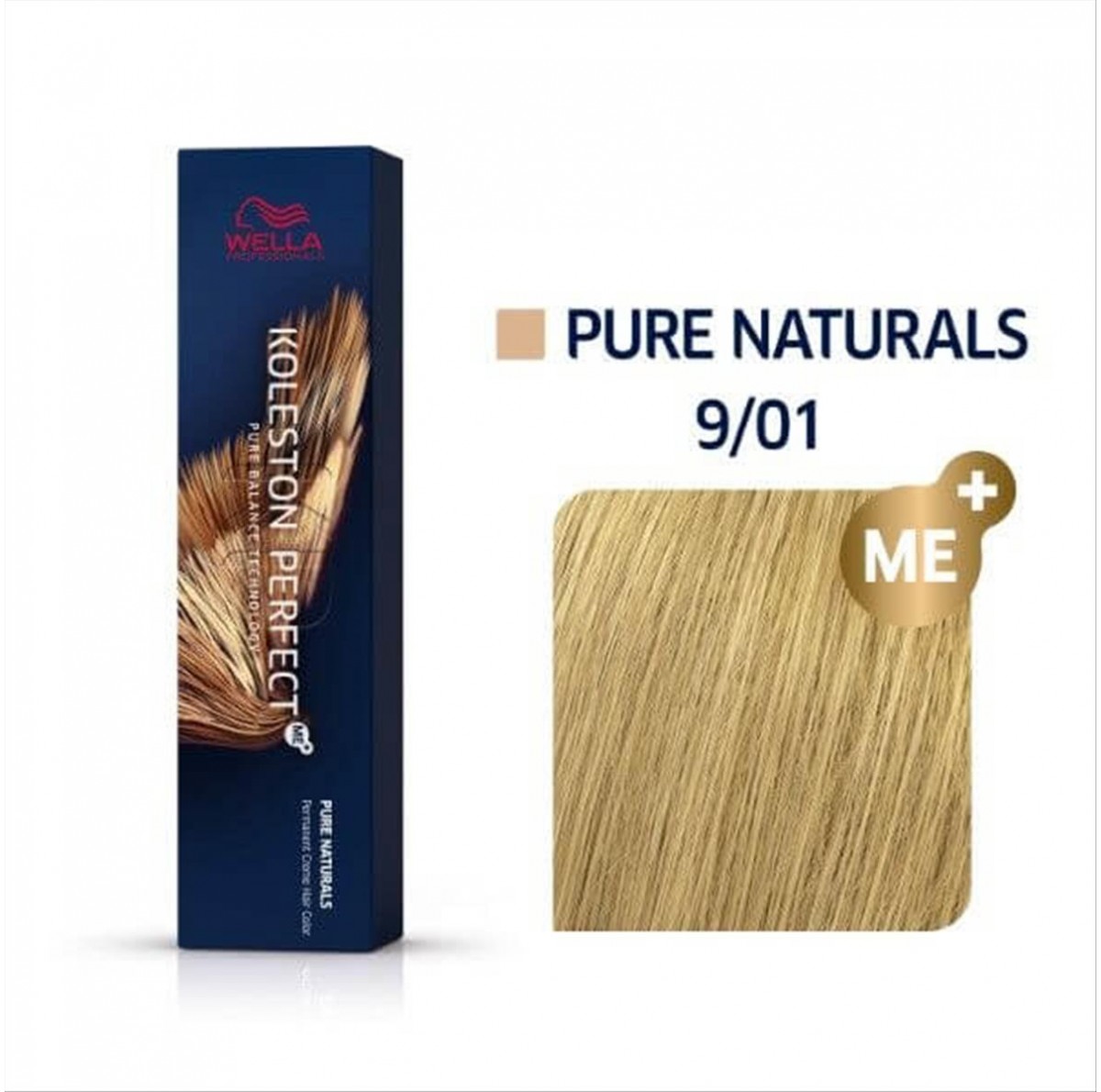 Βαφή Wella Koleston Perfect 9/01 Ξανθό Πολύ Ανοιχτό Φυσικό Σαντρέ 60ml