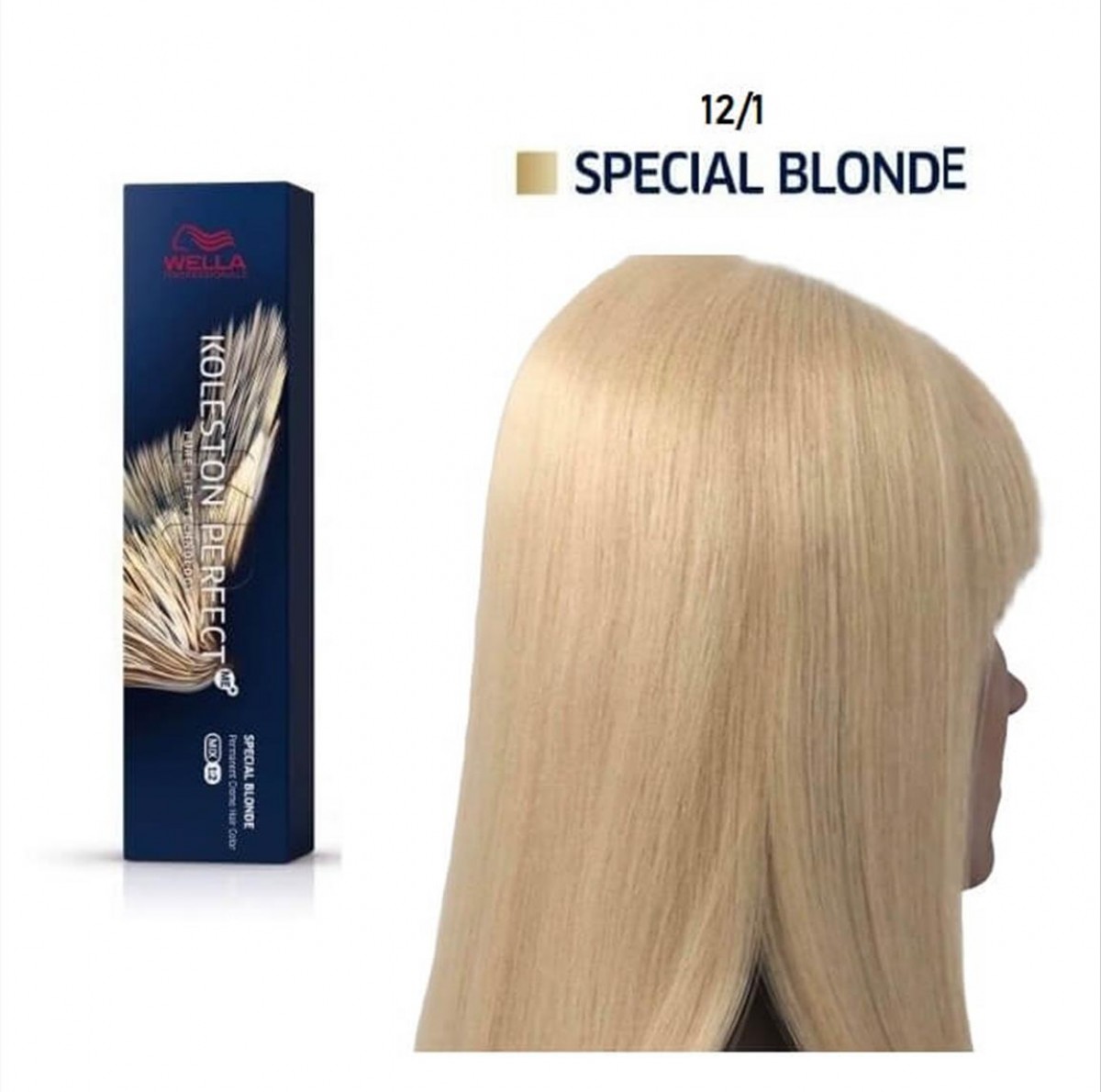 Βαφή Wella Koleston Perfect 12/1 Ξανθό Σαντρέ 60ml