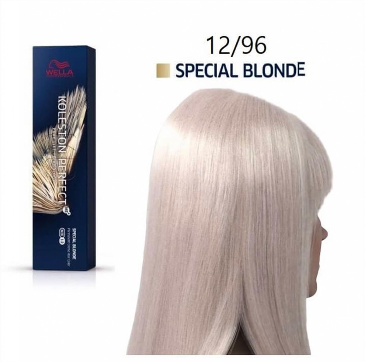 Hair dye koleston perfect 12/96 special blonde cendre violet 60ml Wella