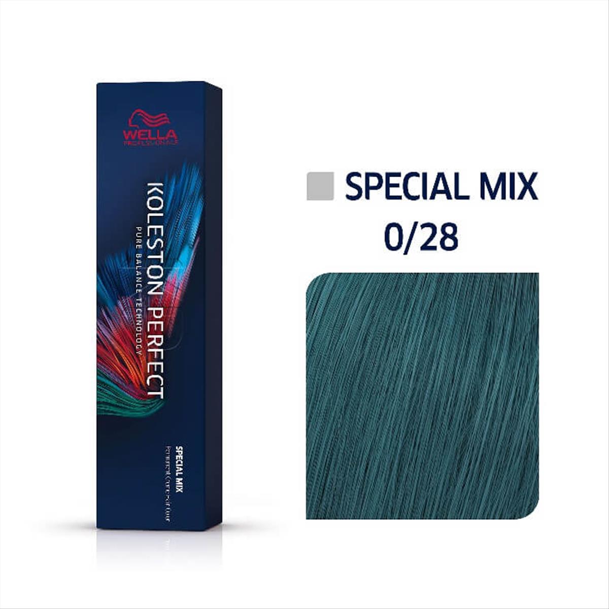 Paint Wella Koleston Perfect 0/28 Special Mix Matte Blue 60ml