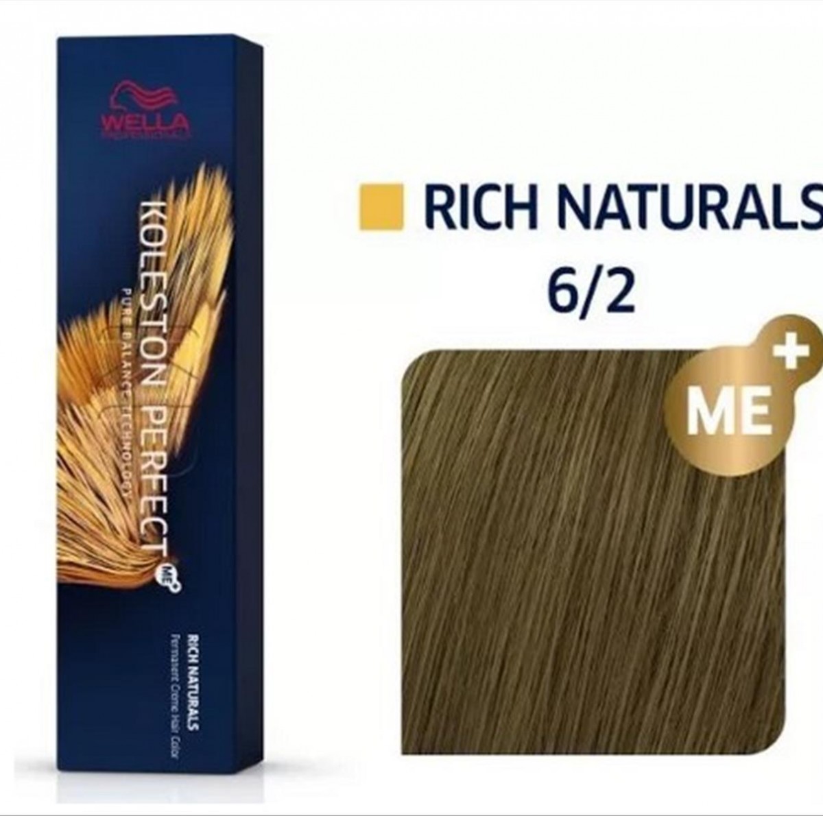 Βαφή μαλλιών koleston perfect 6/2 ξανθό σκούρο ματ 60ml Wella