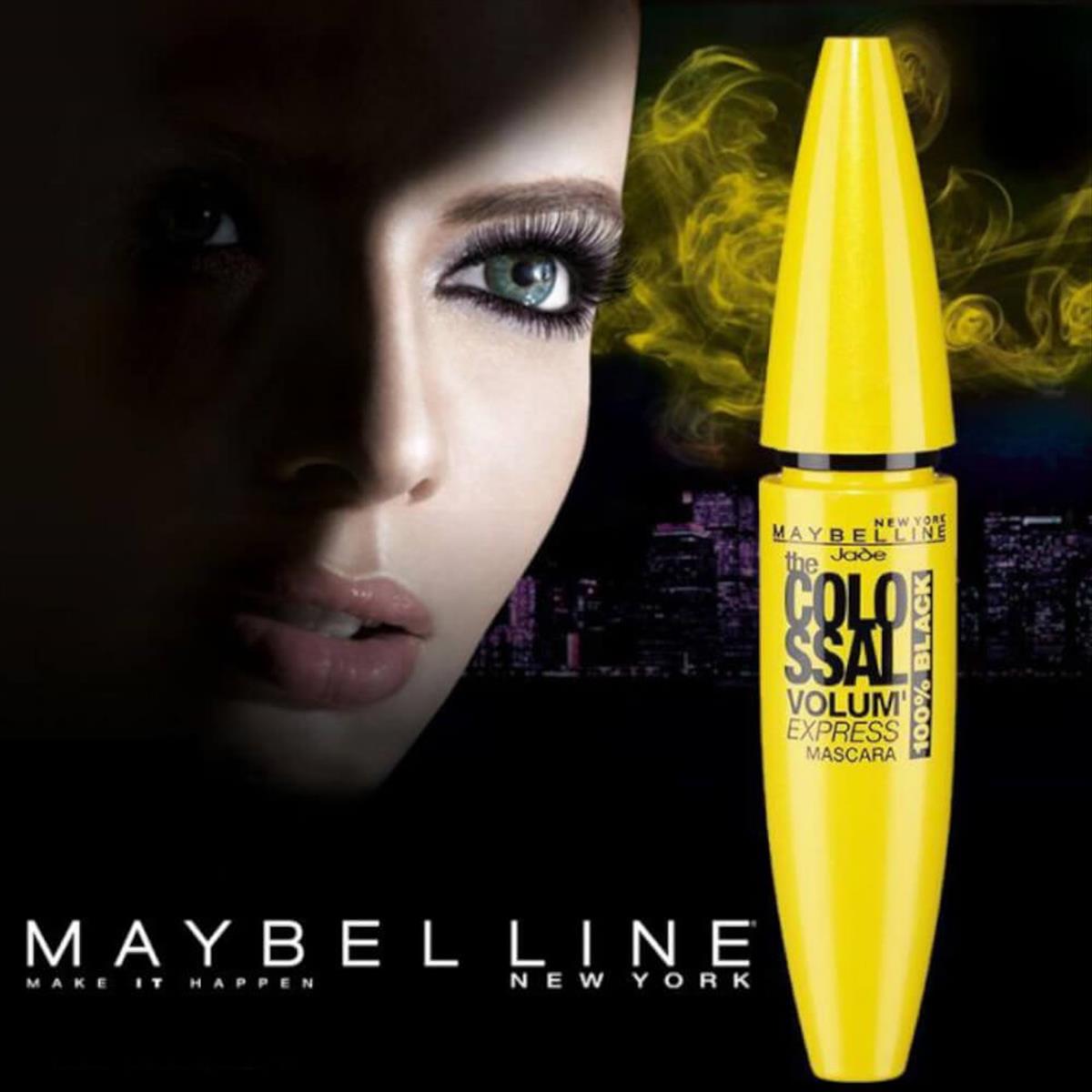 Μάσκαρα Maybelline Colossal 100% Black