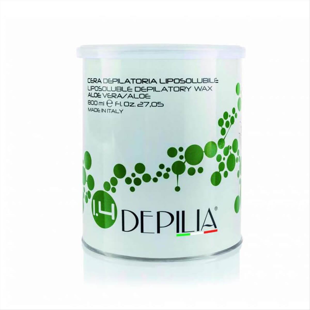 Λιποδιάλυτο κερί αποτρίχωσης aloe vera Depilia 800ml