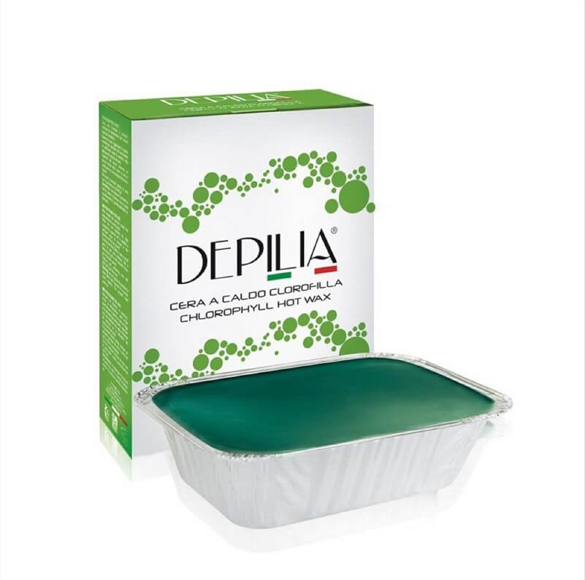 Depilia Chlorophyll Hair Removal Wax Pan 500ml