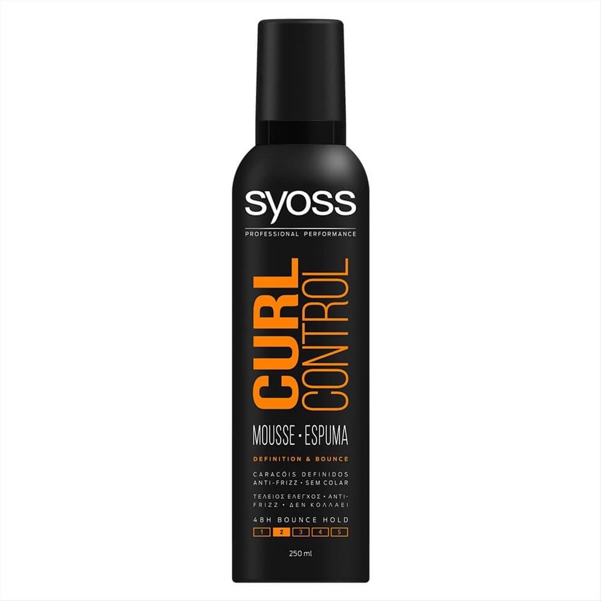 Αφρός Μαλλιών Syoss Curl Control 250ml