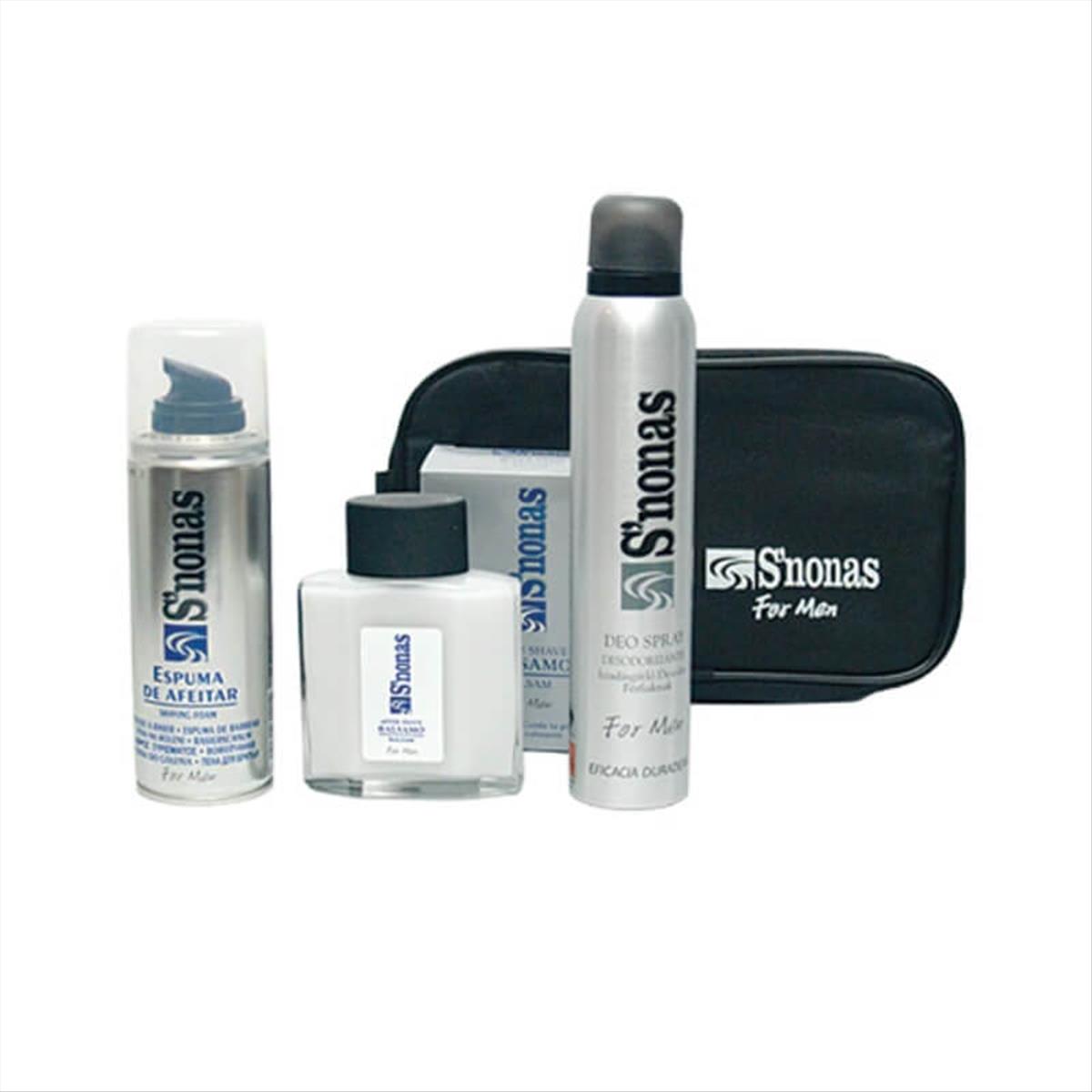 Men's Grooming Set S'nonas 3pcs