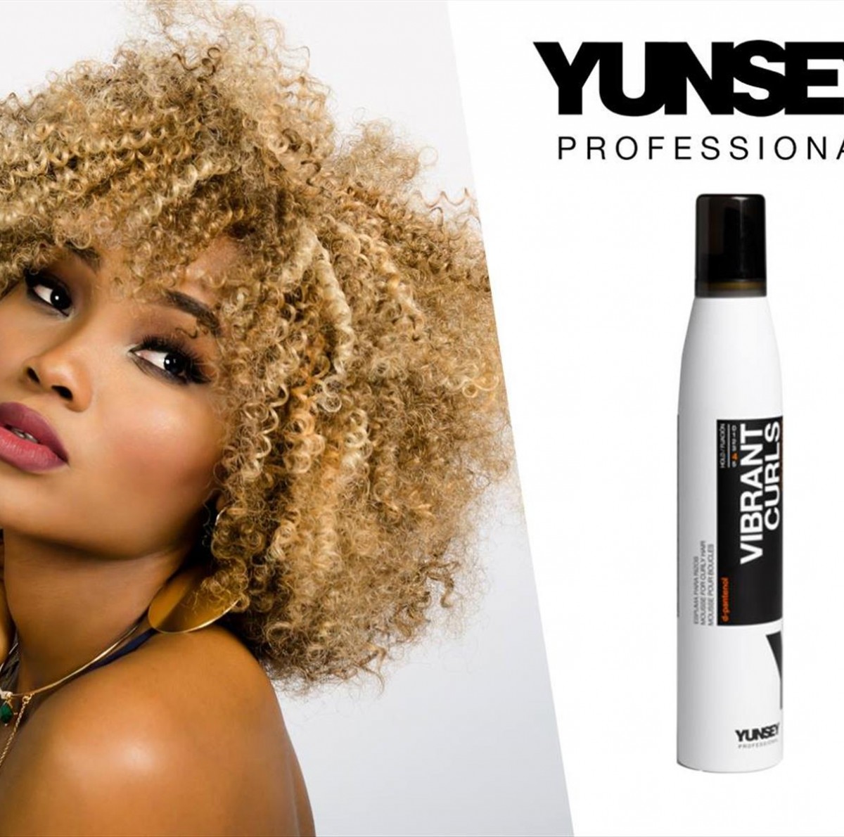 Hair Mouse Vibrant Curls Yunsey 300 ml