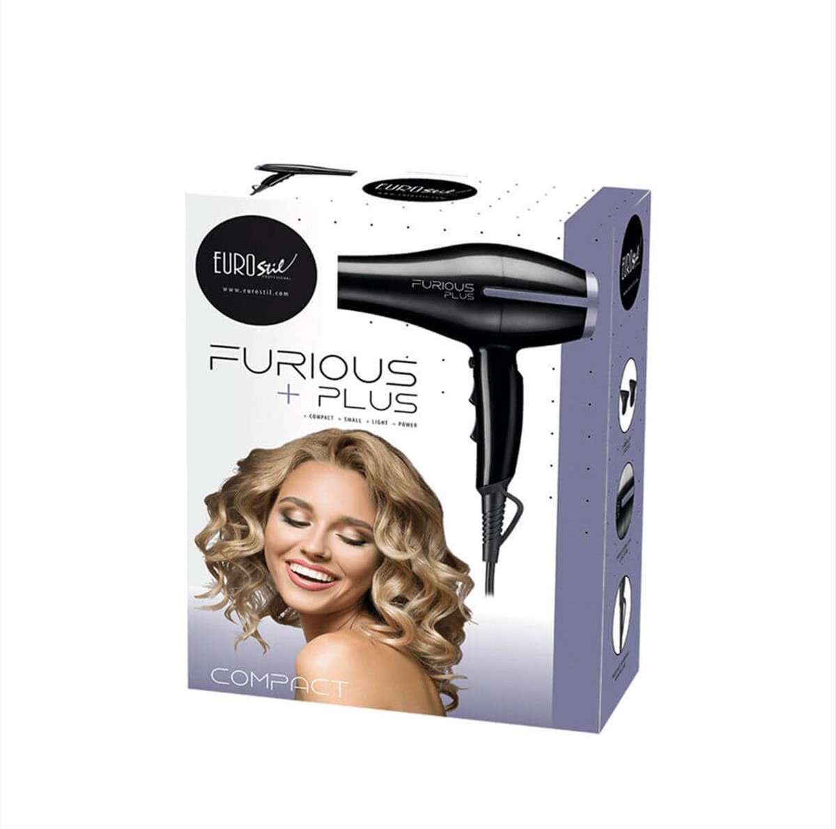 Hair Dryer Eurostil Furious Plus Compact 2200watt