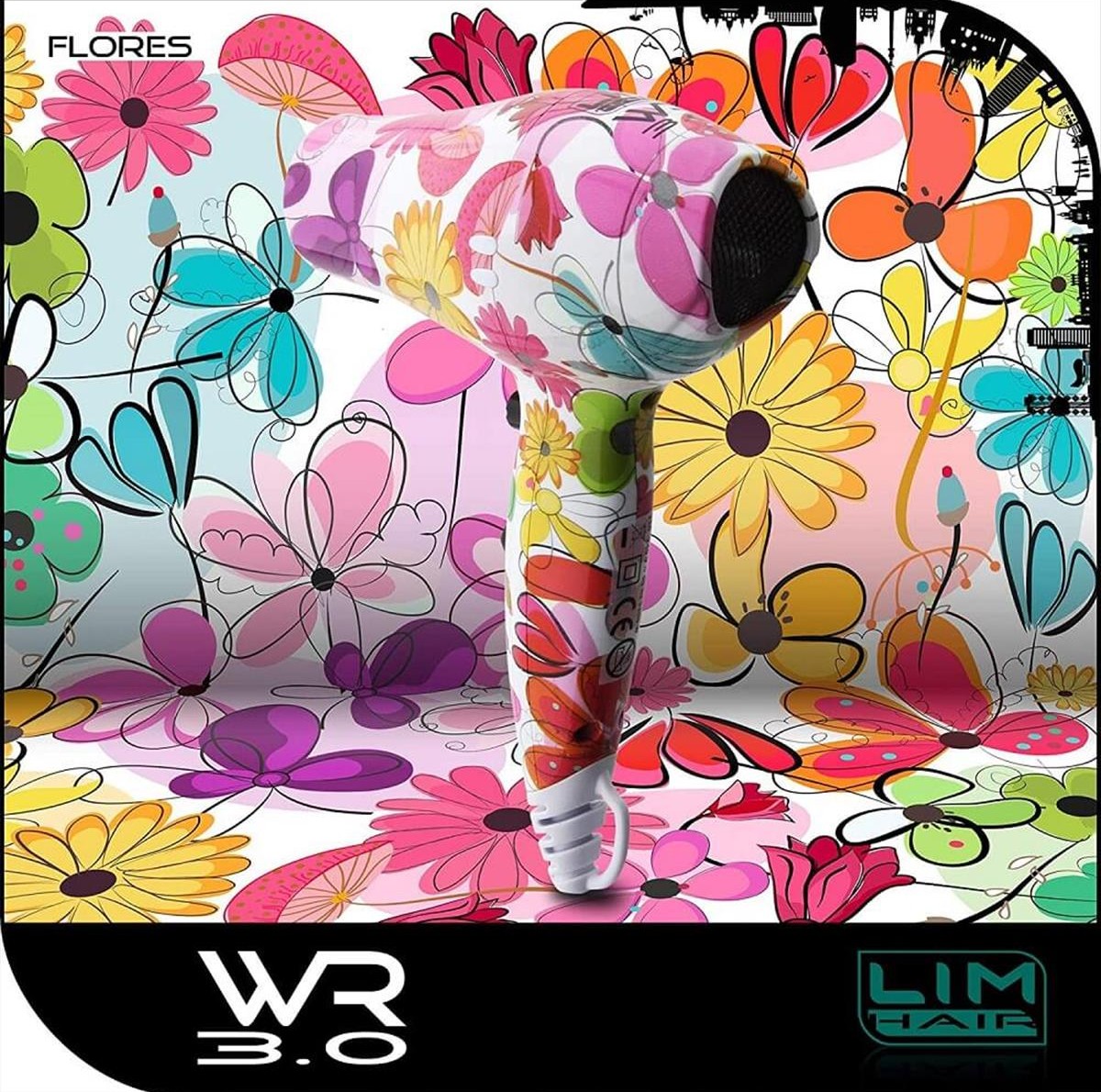 Hair dryer LIM WR 3.0 Flores 1200Watt