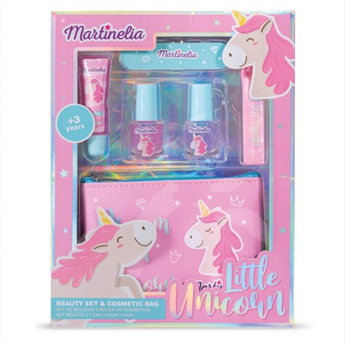 Unicorn Beauty Set & Cosmetic Bag Kids  Martinelia