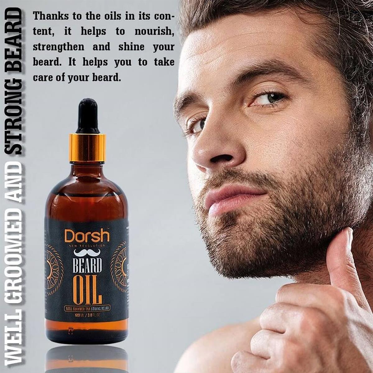 Dorsh Beard & Moustache Oil 100ml