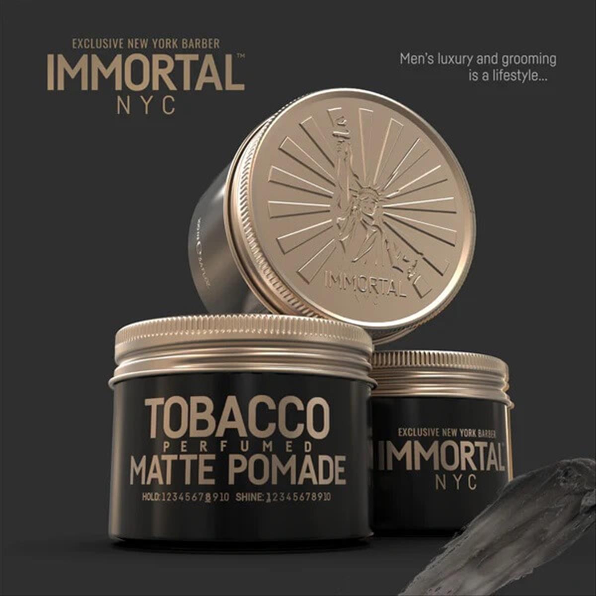 Immortal NYC Tobacco Matte Pomade 100ml