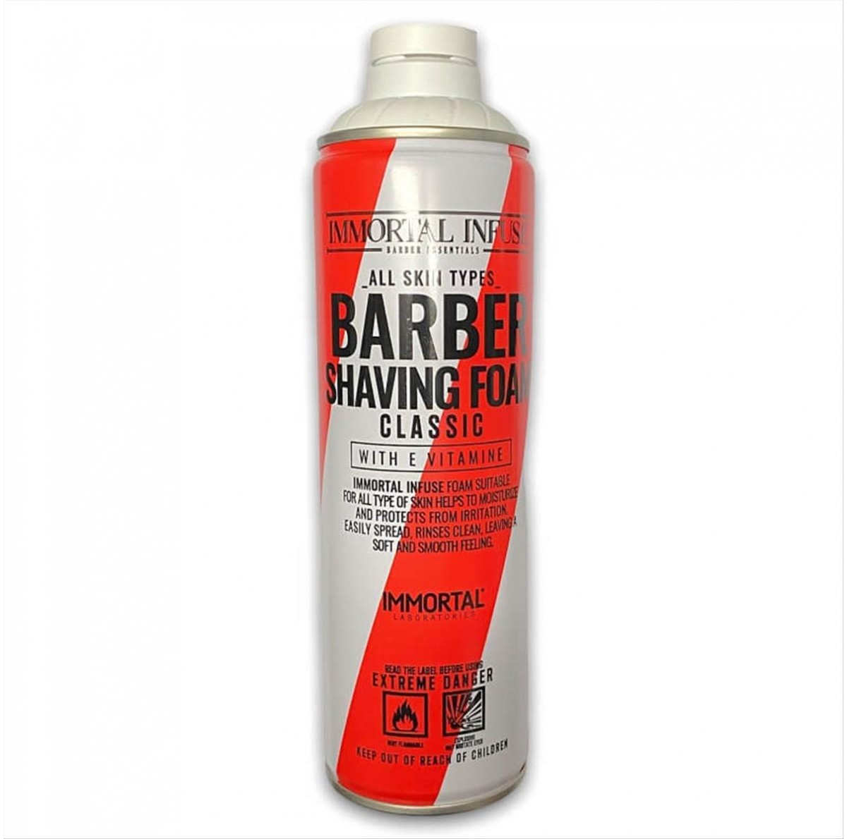 Αφρός Ξυρίσματος Immortal Barber Shaving Foam Classic 500ml