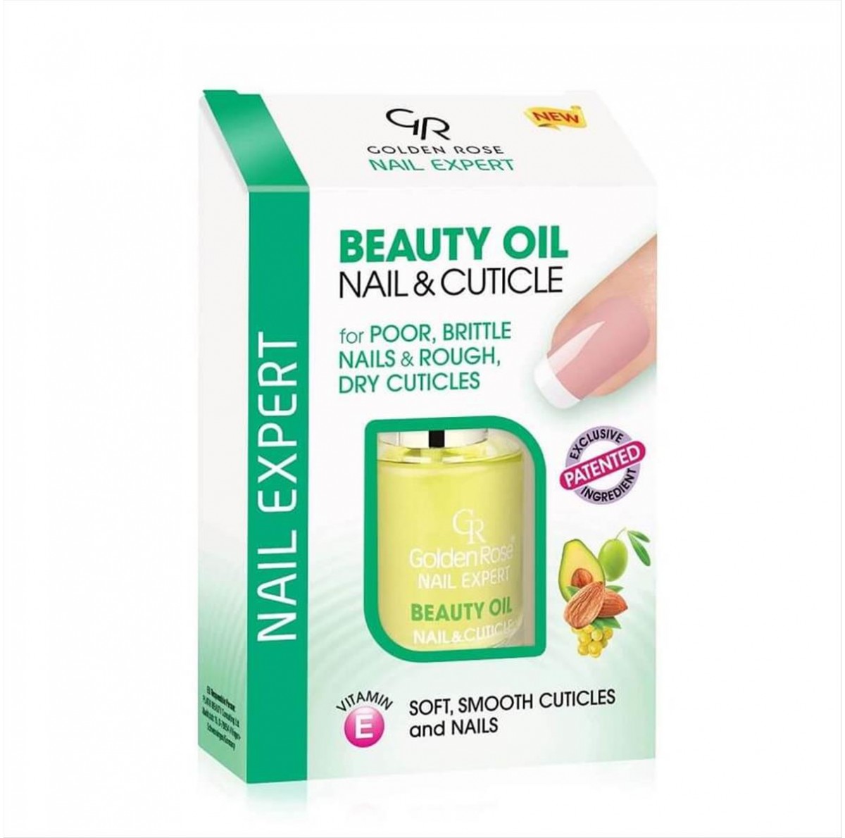 Nail Expert Beauty Oil Nail & Cuticle Golden Rose