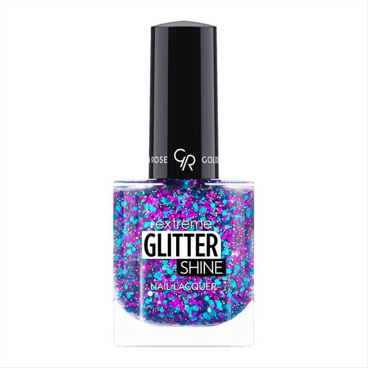 Golden Rose Extreme Glitter Shine Βερνίκι Νυχιών 211 10.2ml