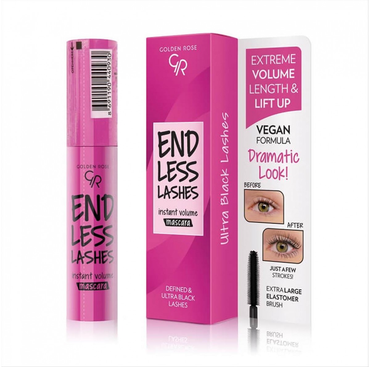 Golden Rose Mascara Endless Intant Voloume 13ml