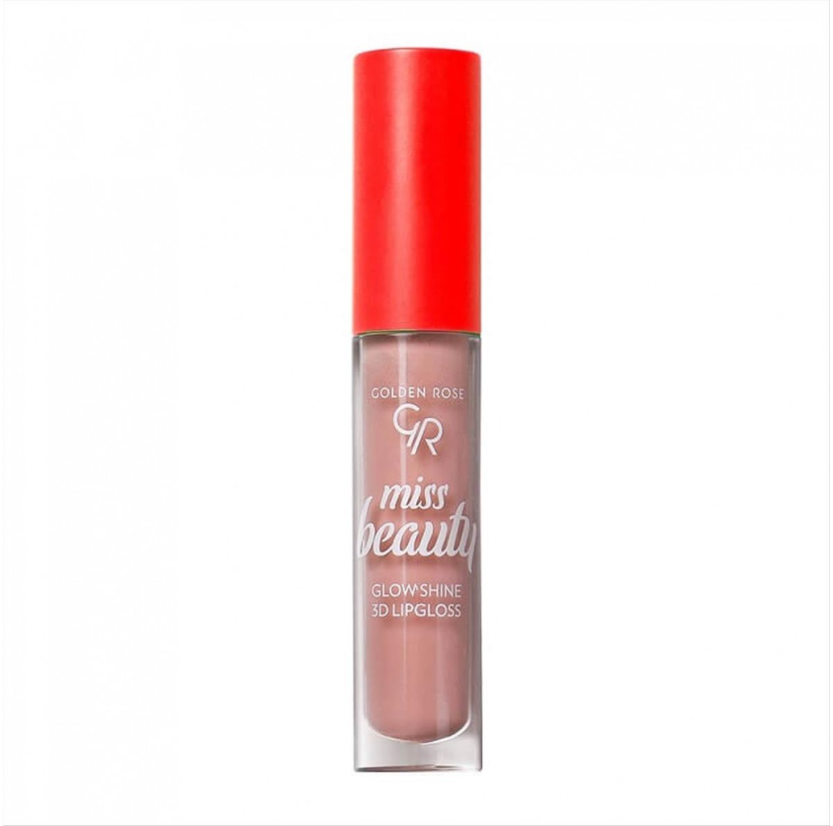 Golden Rose Miss Beauty Glow Shine 3D lipgloss 01 Nude Chic 4.5ml