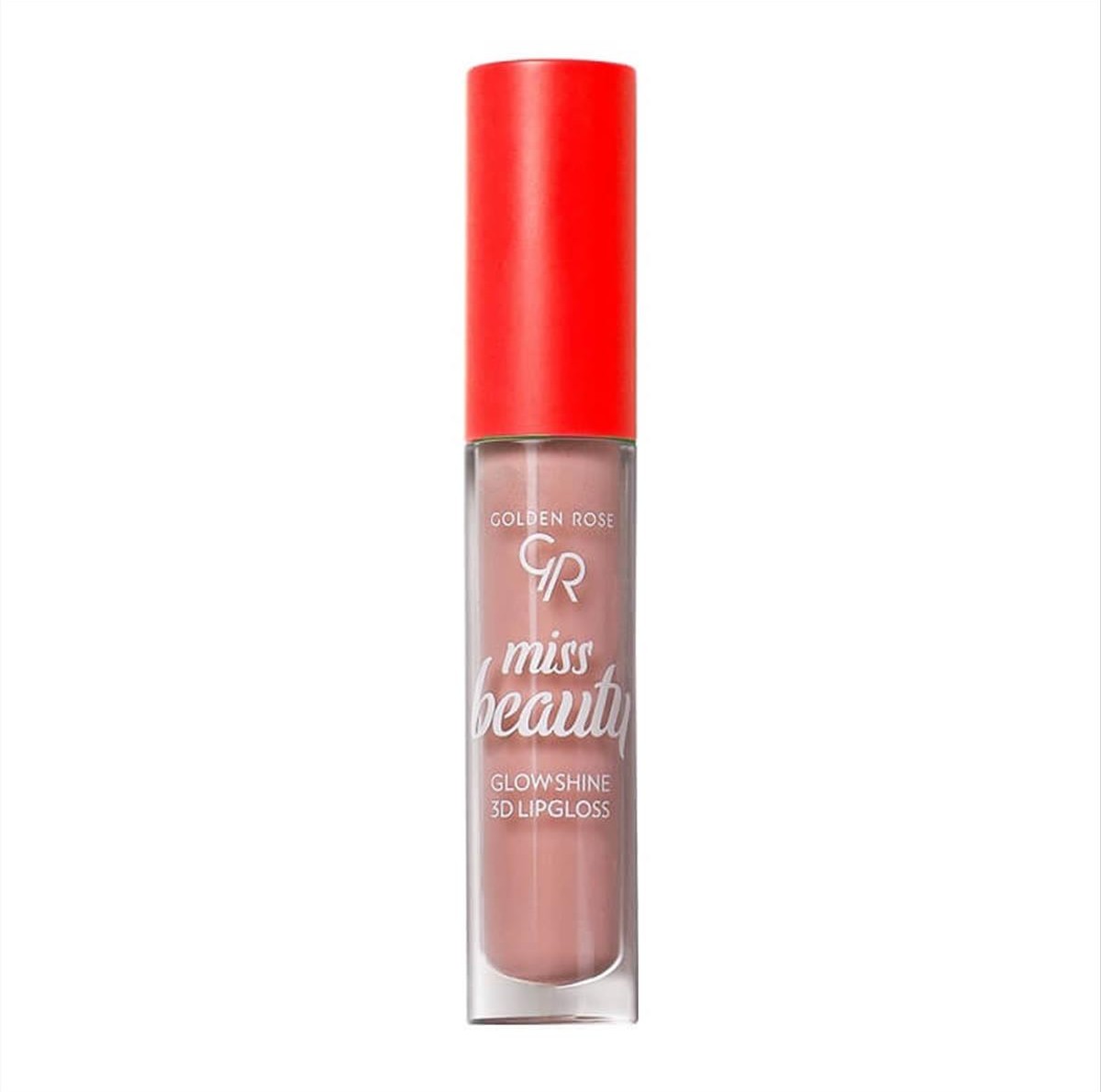 Golden Rose Miss Beauty Glow Shine 3D lipgloss 01 Nude Chic 4.5ml