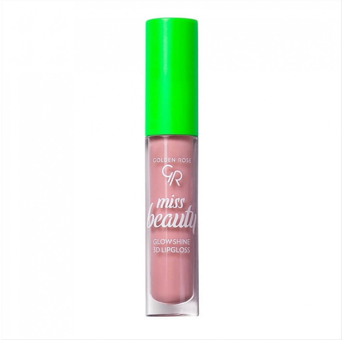 Golden Rose Miss Beauty Glow Shine 3D lipgloss 02 Baby Pink 4.5ml