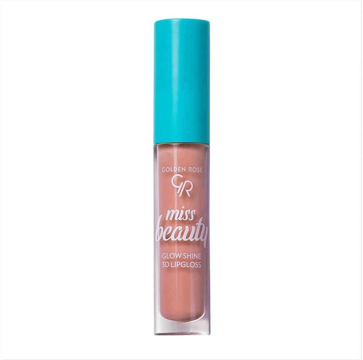 Golden Rose Miss Beauty Glow Shine 3D lipgloss 03 Soft Peach 4.5ml