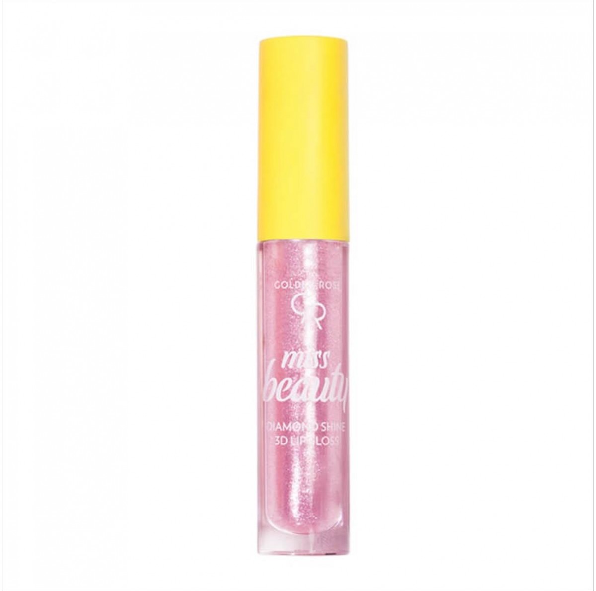 Golden Rose Miss Beauty Diamond Shine 3D lipgloss 01 Pink Trip 4.5ml