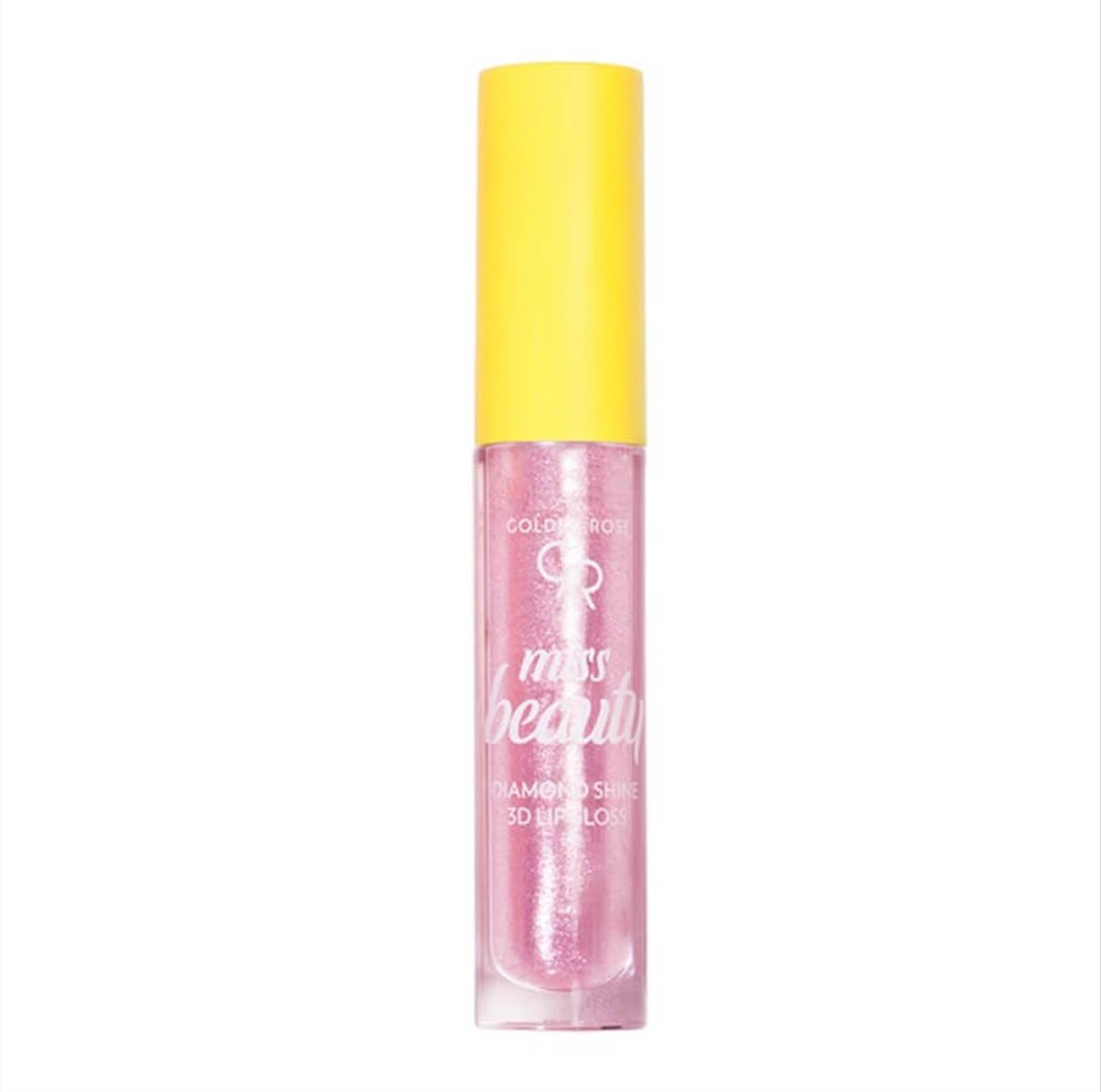 Golden Rose Miss Beauty Diamond Shine 3D lipgloss 01 Pink Trip 4.5ml