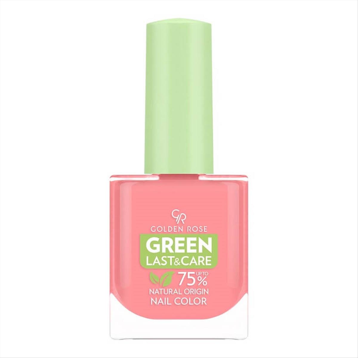 Nail Polish Golden Rose Green Last & Care Natural Origin 115 - 10.2ml