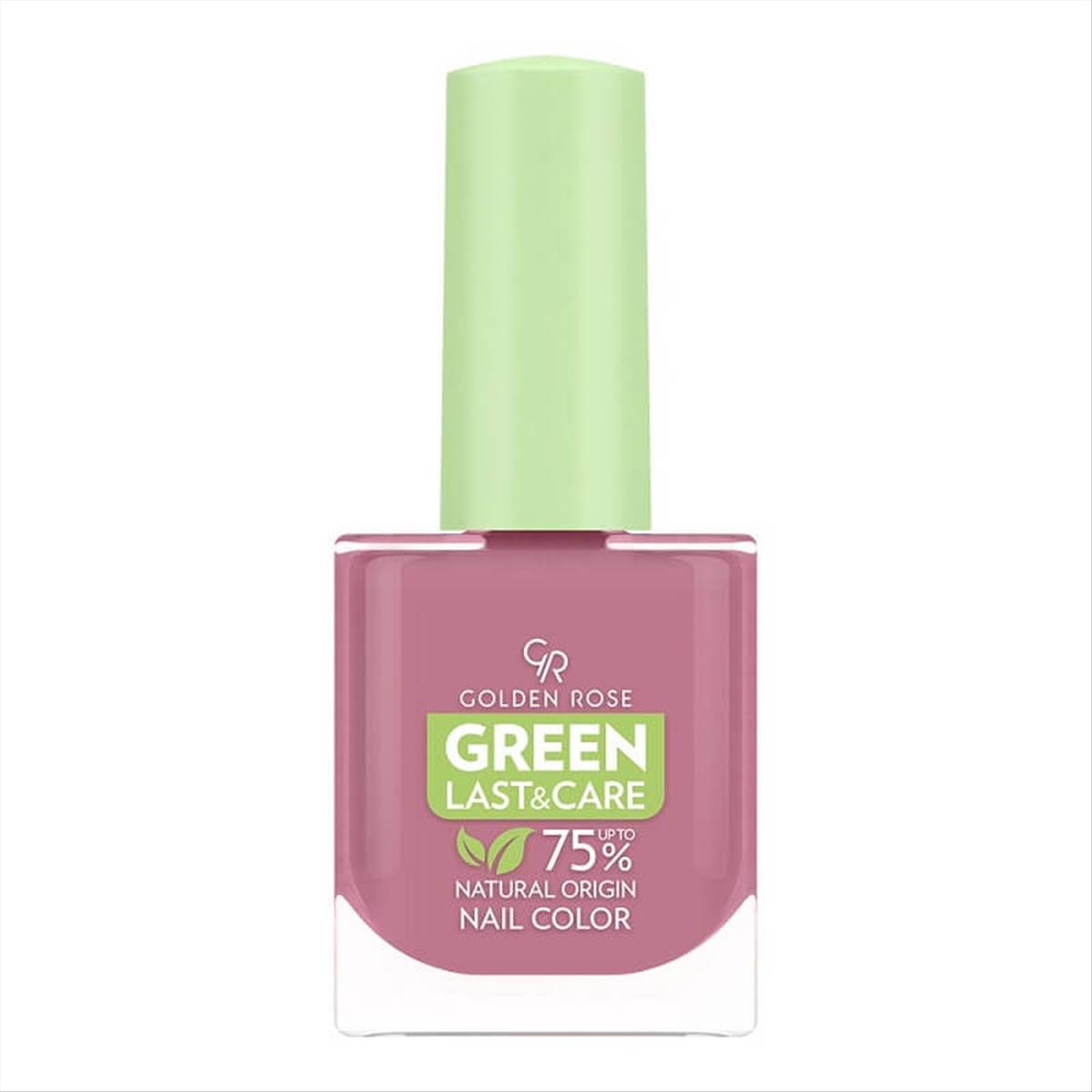 Nail Polish Golden Rose Green Last & Care Natural Origin 118 - 10.2ml