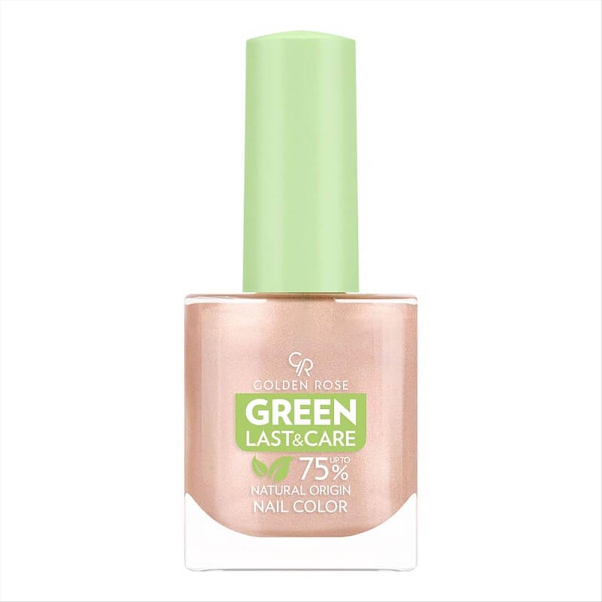 Nail Polish Golden Rose Green Last & Care Natural Origin 120 - 10.2ml