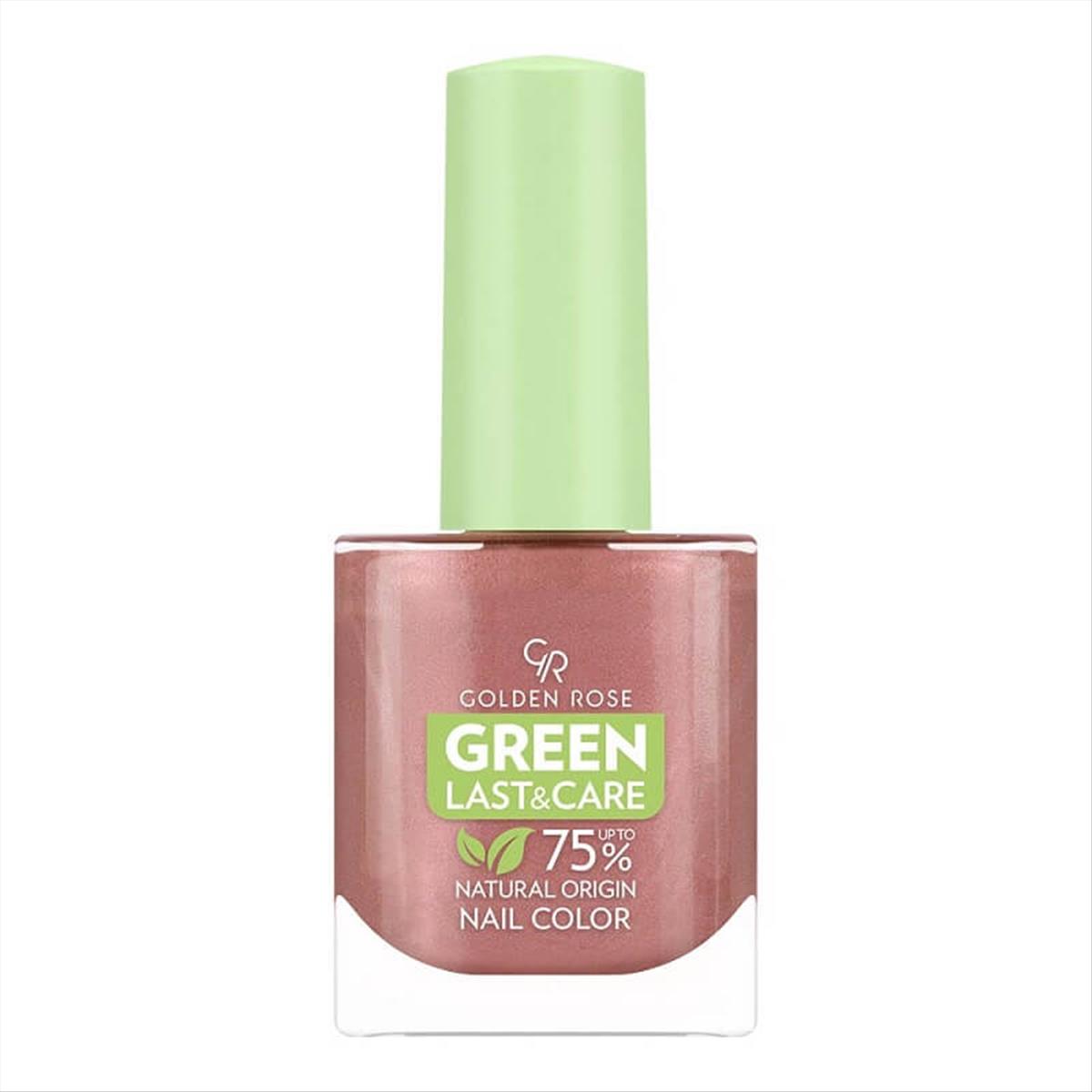 Nail Polish Golden Rose Green Last & Care Natural Origin 122 - 10.2ml