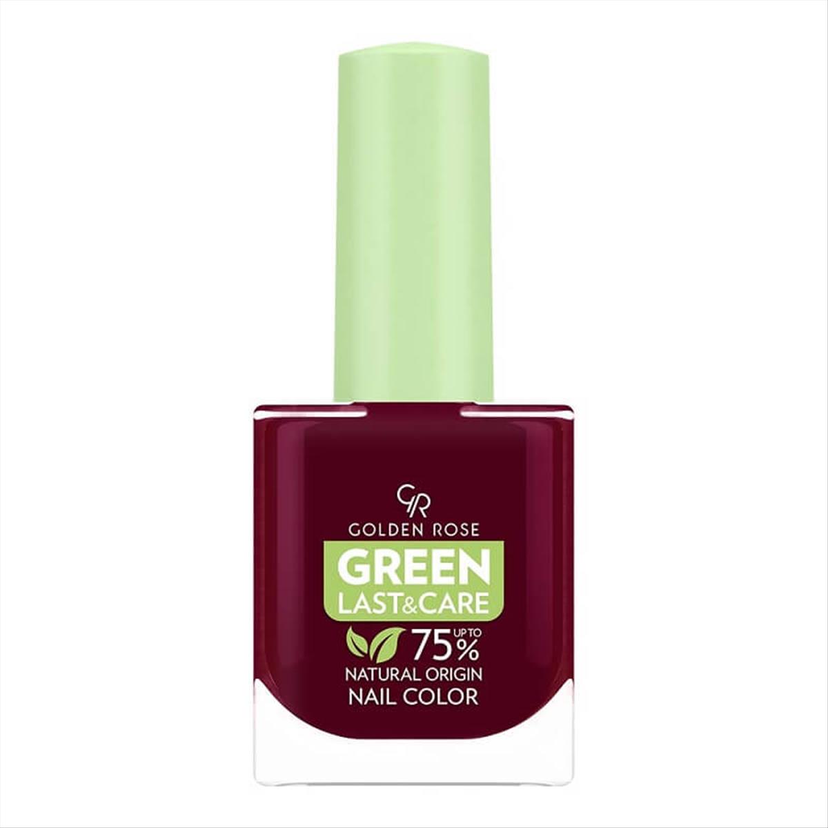 Nail Polish Golden Rose Green Last & Care Natural Origin 129 - 10.2ml