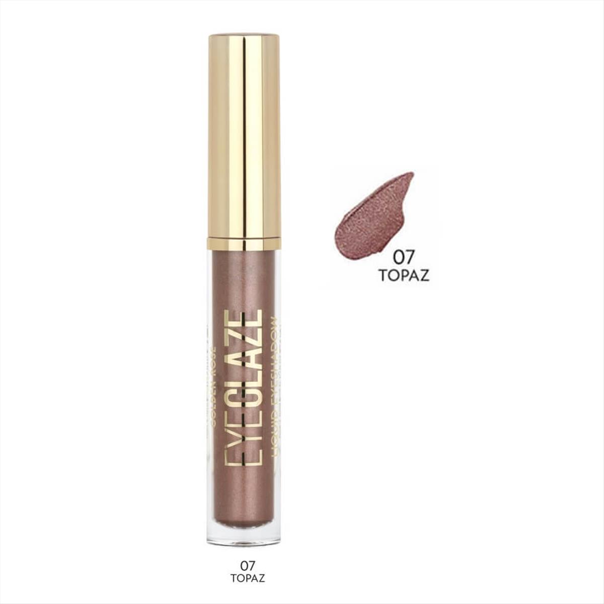 Σκιές Ματιών Golden Rose Eye Glaze Liquid 07 Topaz