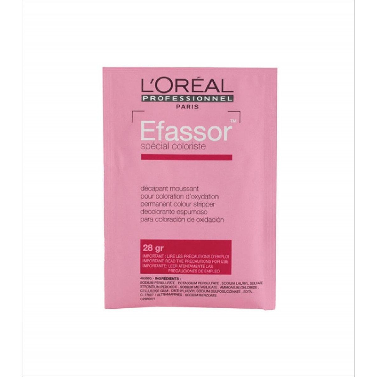 L'Oreal Professionel Efassor Sachet 28gr