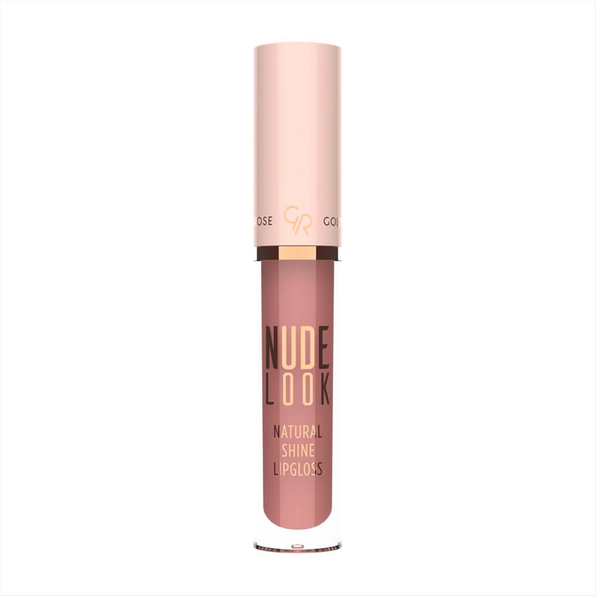 Nude Look Natural Shine Lipgloss Golden Rose 02 (Pinky Nude) 4.5ml