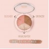 Golden Rose Baked Trio Face Powder