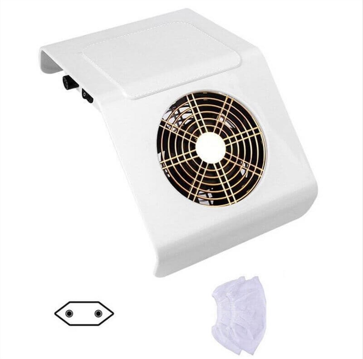 Nail Dust Collector White 40watt