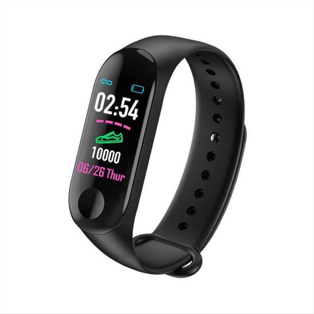 Smart Watch M3 Intelligence Health Bracelet Black