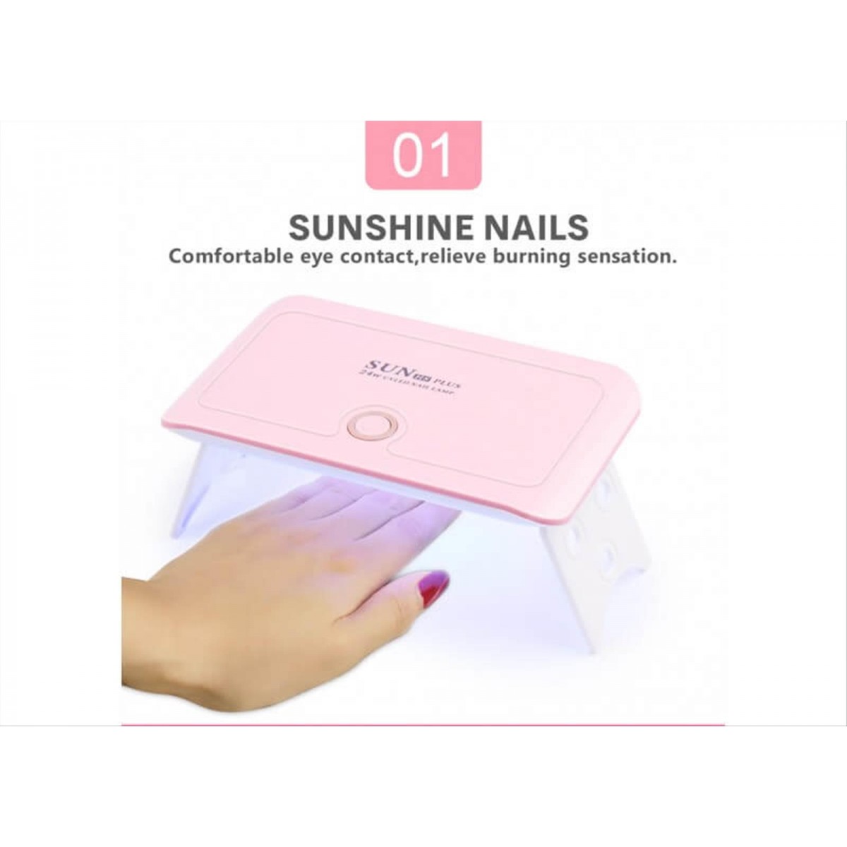 Nail Lamp Uv/LED Mini  Sun H8 Plus 24 watt