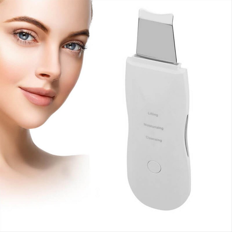 Exfoliating&Reconstructing Facial Cleanser with Ultrasound No Chemicals Sonic Skin Scrubber Kalo