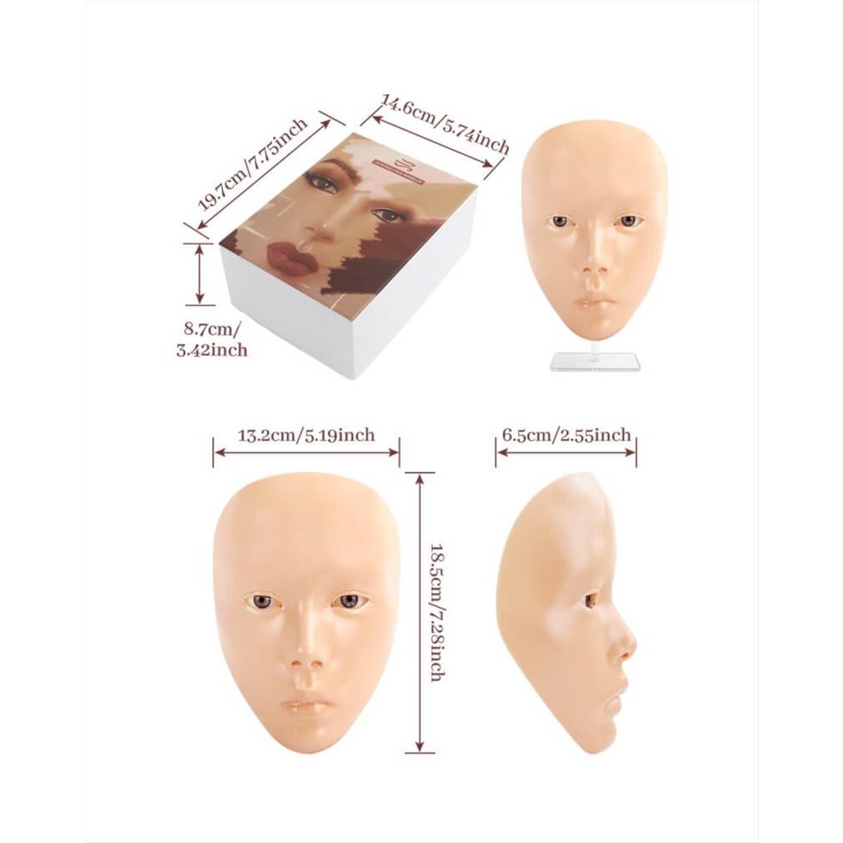 Educational Silicone Face Interacting MakeUp